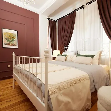 Historic High-ceiling 2-flat Combo - Taksim
